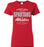 Cypress Lakes High School Spartans Women's Red T-shirt 34