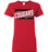 Tomball High School Cougars Women's Red T-shirt 84