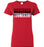 Westfield High School Mustangs Women's Red T-shirt 31