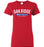 Oak Ridge High School War Eagles Women's Red T-shirt 21