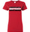 Westfield High School Mustangs Women's Red T-shirt 25