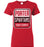 Porter High School Spartans Women's Red T-shirt 01