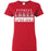 Cypress Lakes High School Spartans Women's Red T-shirt 31