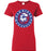 Oak Ridge High School War Eagles Women's Red T-shirt 02