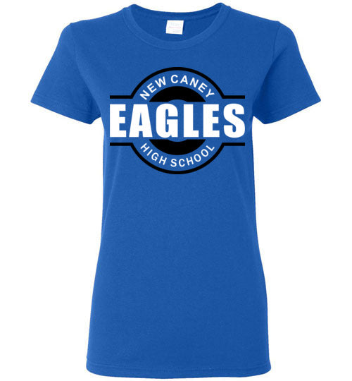 New Caney Eagles High School Royal Women's T-shirt 11