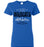 Dekaney High School Wildcats Royal Women's Royal Blue T-shirt 34