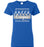 Cypress Creek High School Cougars Women's Royal Blue T-shirt 05