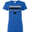 Dekaney High School Wildcats Royal Women's Royal Blue T-shirt 29