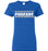 Cypress Creek High School Cougars Women's Royal Blue T-shirt 25