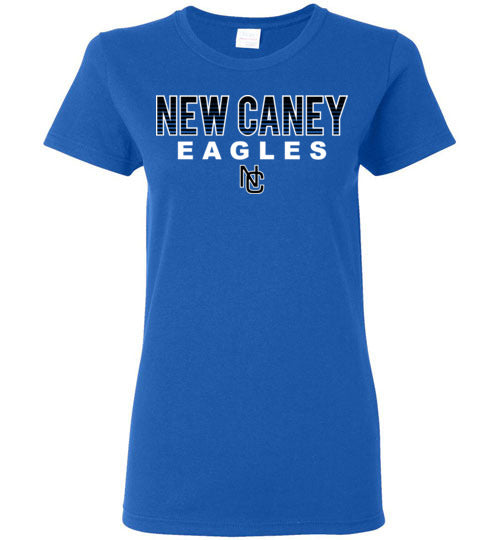 New Caney Eagles High School Royal Women's T-shirt 24