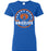 Grand Oaks High School Grizzlies Women's Royal Blue T-shirt 04