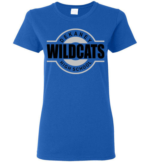 Dekaney High School Wildcats Royal Women's Royal Blue T-shirt 11