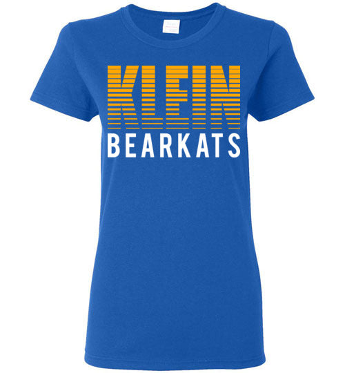 Klein High School Bearkats Ladies Royal Blue T-shirt 24