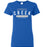 Cypress Creek High School Cougars Women's Royal Blue T-shirt 21