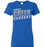 Cypress Creek High School Cougars Women's Royal Blue T-shirt 32