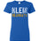 Klein Bearkats - Design 17 - Ladies Royal Blue T-shirt