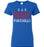 Oak Ridge High School War Eagles Women's Royal Blue T-shirt 17