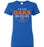 Grand Oaks High School Grizzlies Women's Royal Blue T-shirt 12