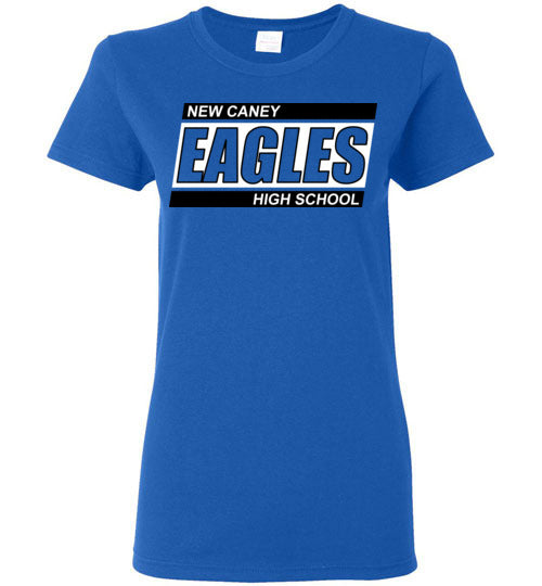 New Caney Eagles High School Royal Women's T-shirt 72