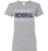 Tomball Memorial High School Wildcats Women's Sports Grey T-shirt 17