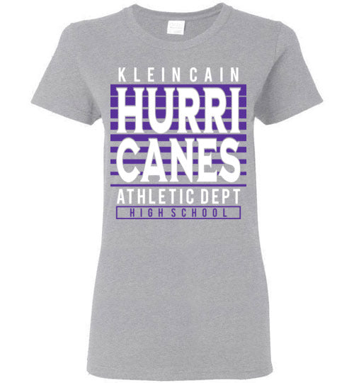 Klein Cain Hurricanes - Design 00 - Grey Ladies T-shirt