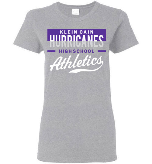Klein Cain Hurricanes - Design 48 - Grey Ladies T-shirt