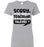 Sports Grey Ladies Teacher T-shirt - Design 21 - Sorry If My Teaching