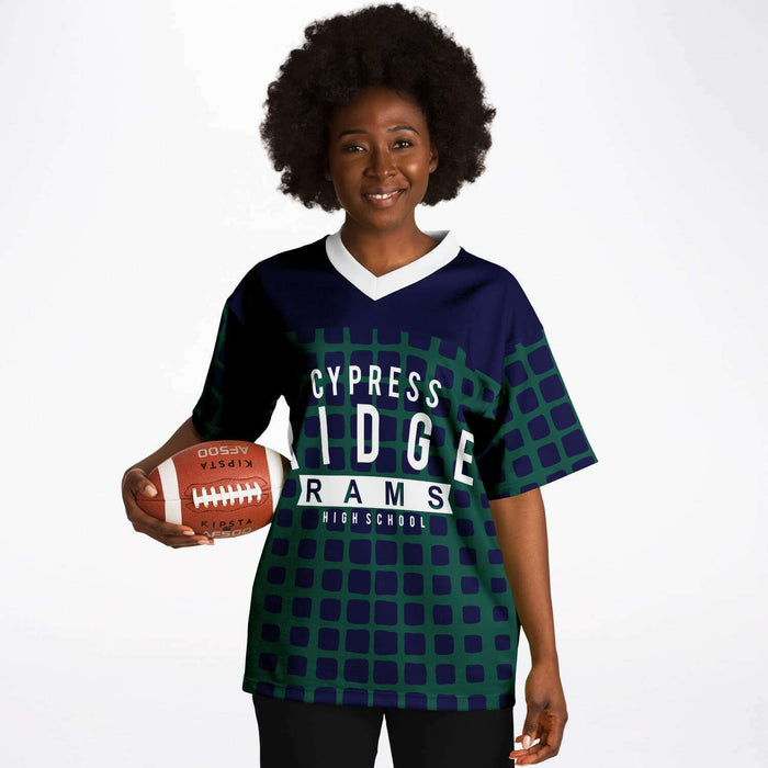 Cypress Ridge Rams Football Jersey 25