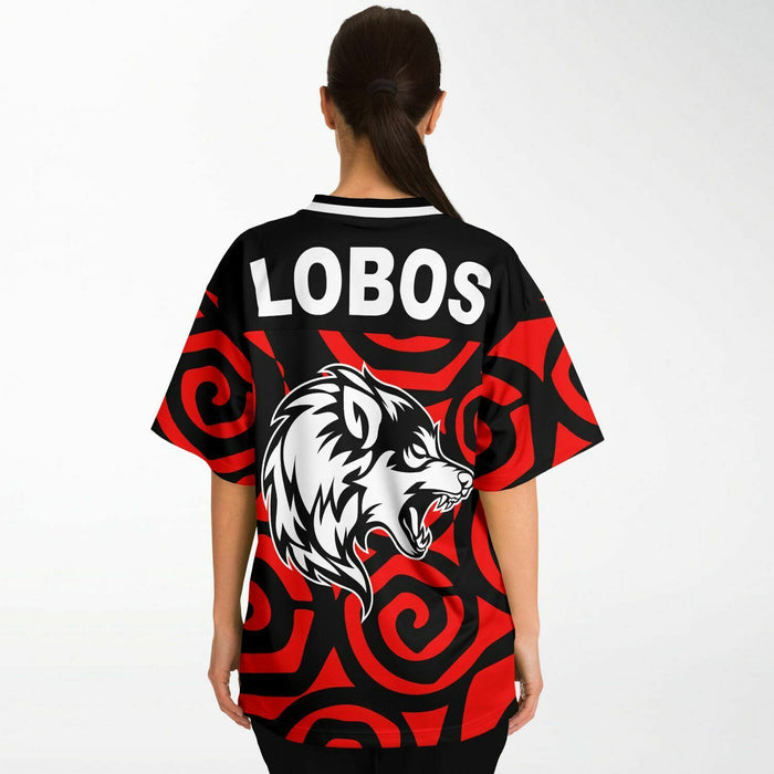 Langham Creek Lobos Football Jersey 16