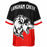 Langham Creek Lobos football jersey -  ghost view - back