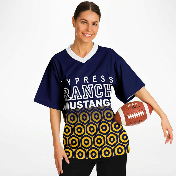 Cypress Ranch Mustangs Football Jersey 25