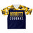 Nimitz Cougars High School football jersey laying flat - front 