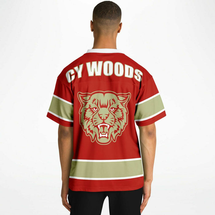 Cypress Woods Wildcats Football Spirit Jersey 13