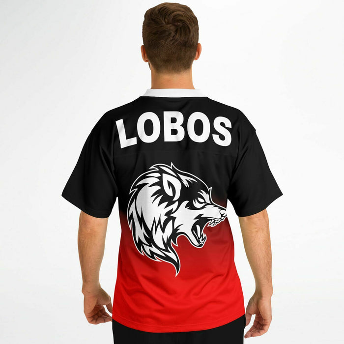 Langham Creek Lobos Football Jersey 05