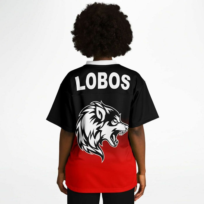 Langham Creek Lobos Football Jersey 05