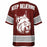 Cy-Fair Bobcats football jersey -  ghost view - back