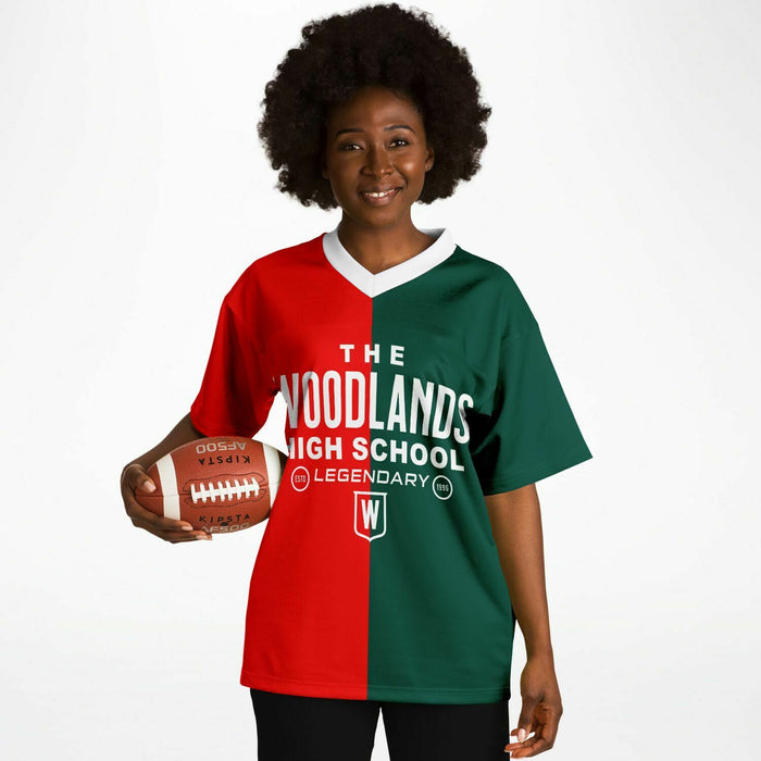 The Woodlands Highlanders Football Jersey 04