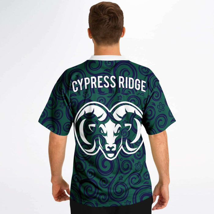 Cypress Ridge Rams Football Jersey 18