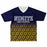 Nimitz Cougars High School football jersey laying flat - front 