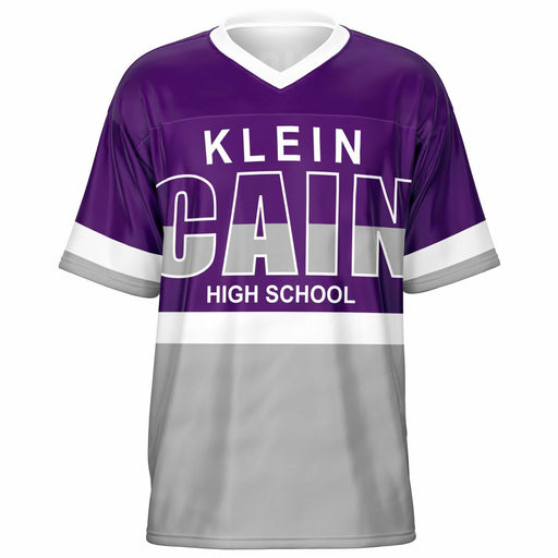 Klein Cain Hurricanes Football Jersey 10