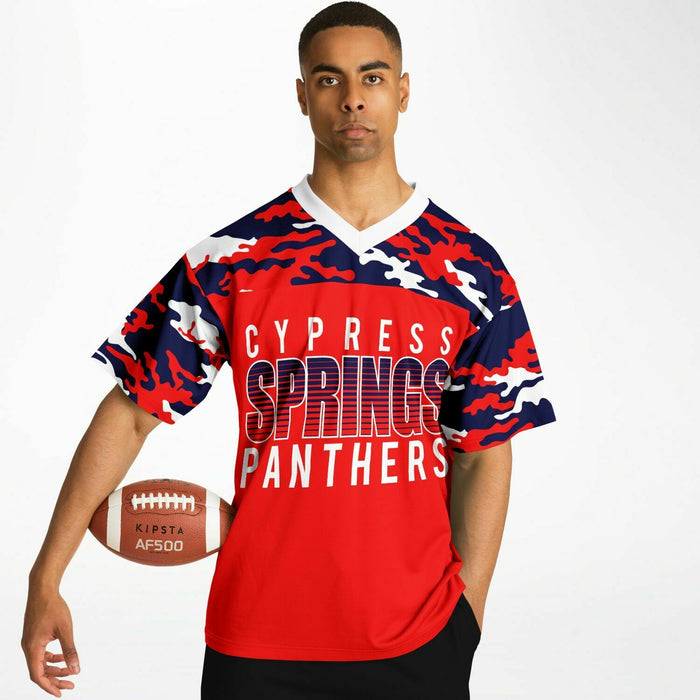 Cypress Springs Panthers Football Jersey 08