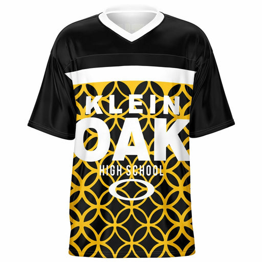 Klein Oak Panthers football jersey -  ghost view - front