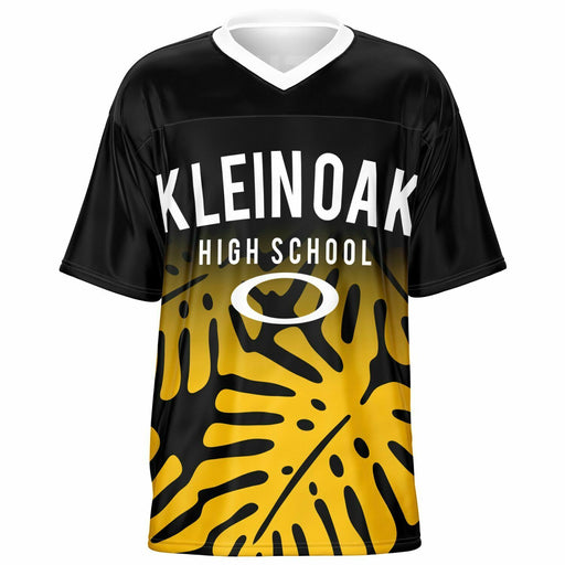 Klein Oak Panthers football jersey -  ghost view - front