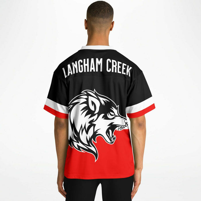 Langham Creek Lobos Football Jersey 10