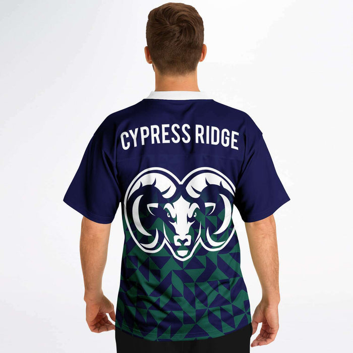 Cypress Ridge Rams Football Jersey 19