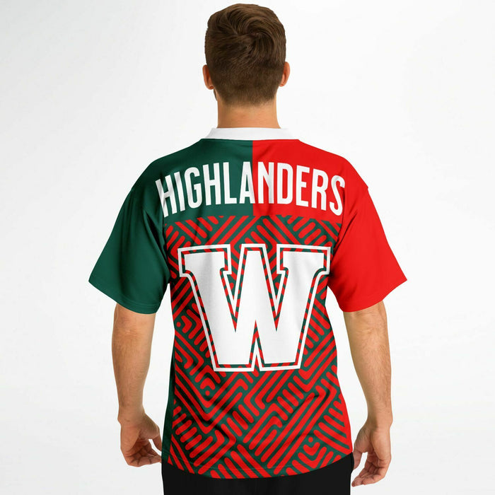 The Woodlands Highlanders Football Jersey 31