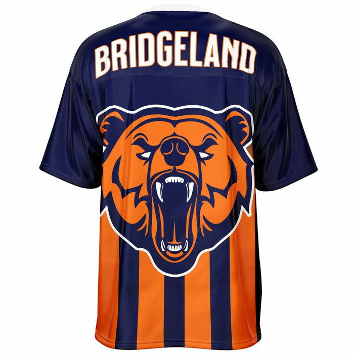 Bridgeland Bears football jersey -  ghost view - back