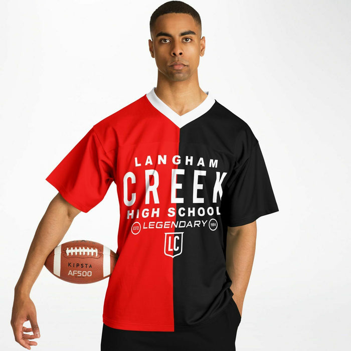 Langham Creek Lobos Football Jersey 04