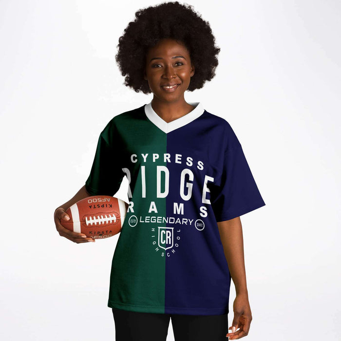 Cypress Ridge Rams Football Jersey 04