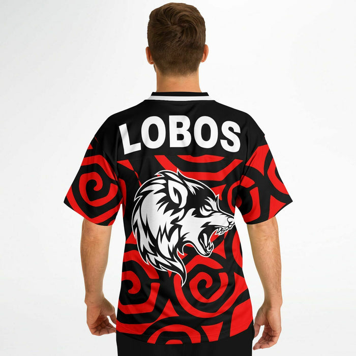 Langham Creek Lobos Football Jersey 16